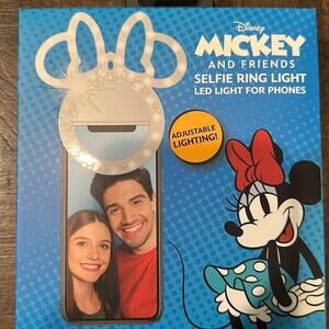 DISNEY Minnie Mouse Selfie Ring Light iPhone Android IOS